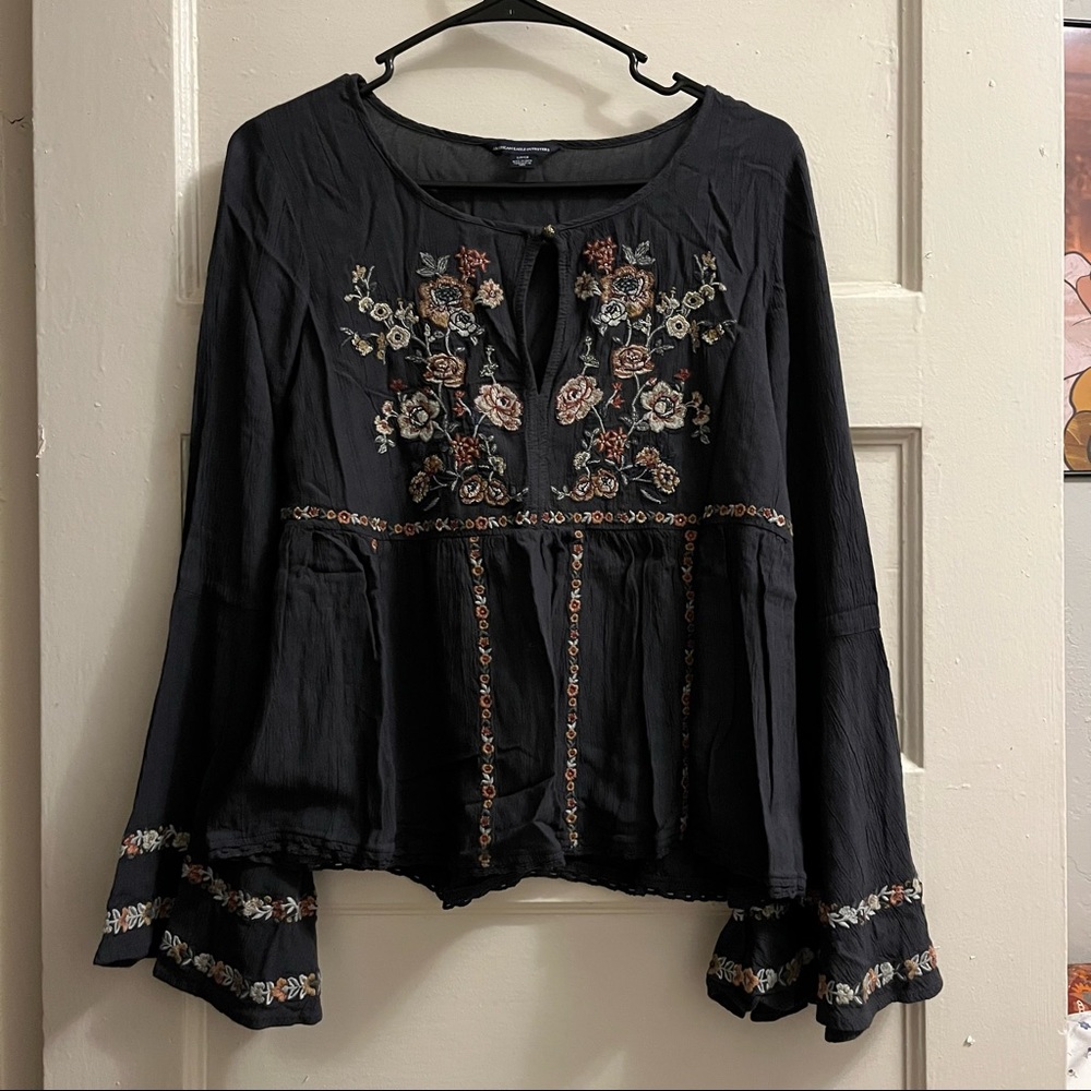 Floral flowy top
